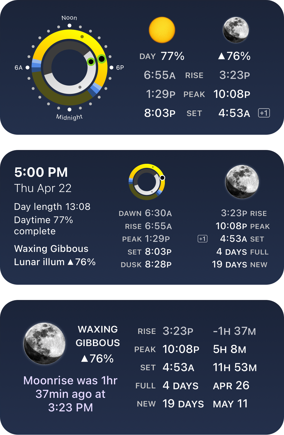 Home Screen Widget Screenshot